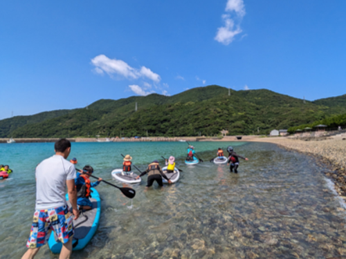 島ナビ隊OGのSUP事業。雄大な島の自然を活かした事業もアイデア次第！