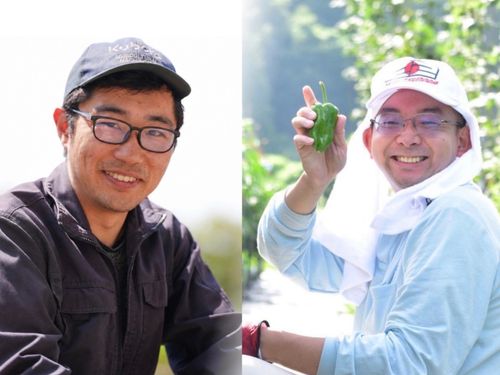 右側：及川 光幸 氏 　左側：吉田有毅　氏