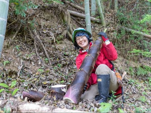 大山 侑希さん 竹々木々（ちくもく）工房代表 みかわ竹部部長