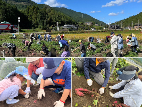 神河町の自然の中で、土に触れる。農ある暮らしをちょっと体験。