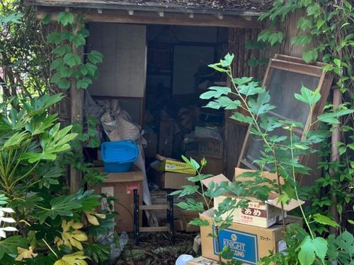 吉田さんが着工する前の様子。
