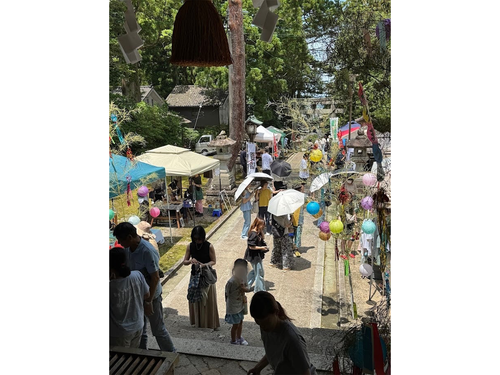 井波八幡宮の開催イベント「ミライ縁日」の様子
