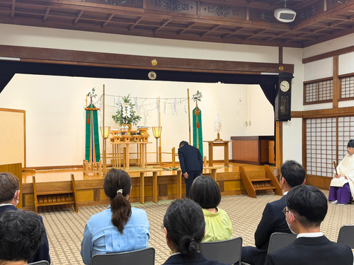 年に一度の鮭の供養祭。鮭への感謝と、来年の豊漁を願う日です。