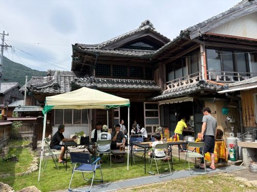 先輩隊員の活動例（古民家活用）