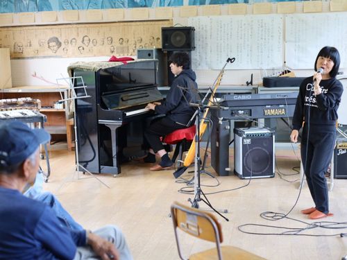 音楽室活用イベントの様子