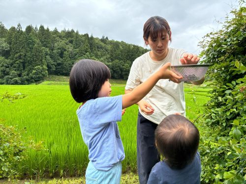 エリアによりますが、三条で暮らすと、お裾分けがある地域も！そんな環境で子育てを。