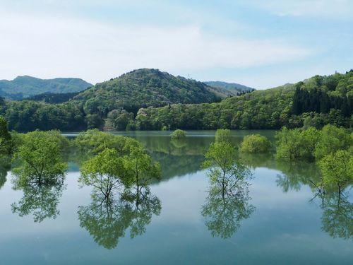 季節ごとに全く表情を変える、ダイナミックな景色は町の魅力の一つ！