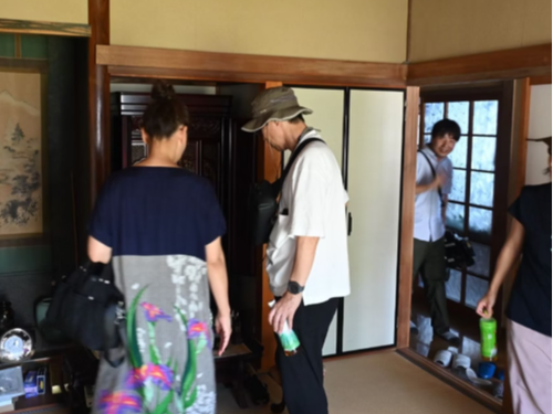空き家に訪問して、住まいを体感できます