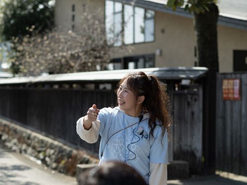 まちの案内人・小林真理子さん