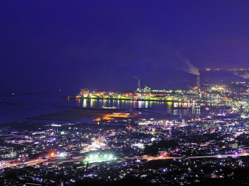 工場夜景