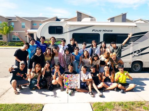 昨年夏櫛原達矢さん含め28人で過ごした4500kmのアメリカ横断