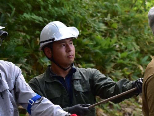 林業現場で活躍される 高橋 成紀さん