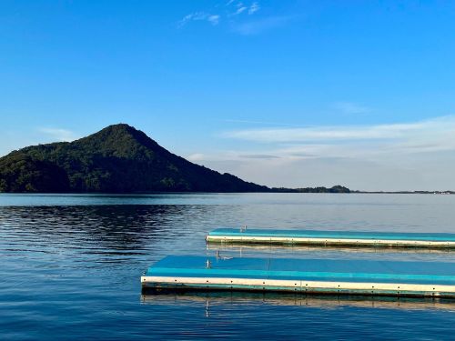 カヌーにも適した穏やかな久美浜湾