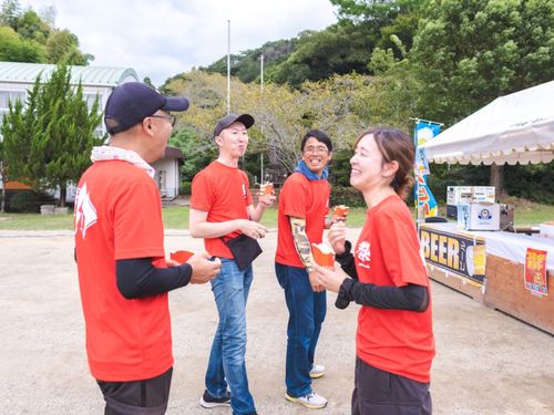 地域外からの仲間が、関係人口として地元お祭りの運営にも参加しています