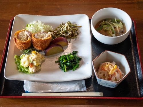 農家民宿の食事。野菜たっぷり・愛情たっぷり！