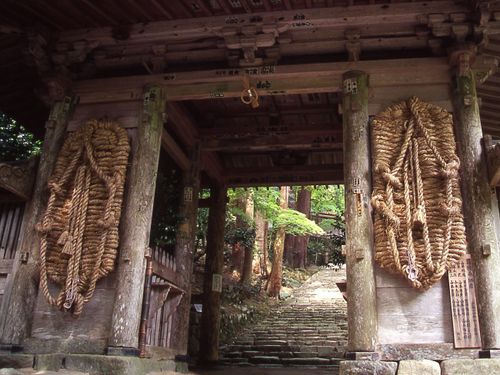 百済寺山門