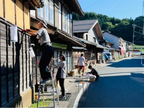 夏祭りの準備