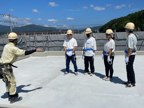 (株)林工務店　新築マンション建設現場見学