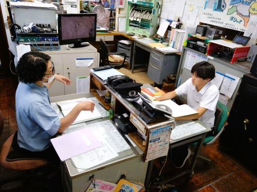 鉄道の運転手になることを目指す遊学生
