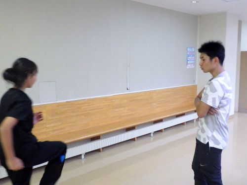 陸上担当の多田さん。フォーム指導を通して、子どもたちの「伸びる姿」を支えます。