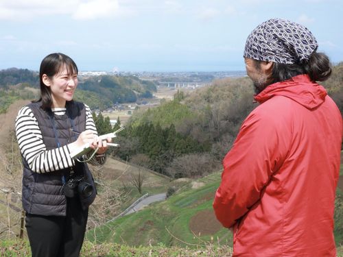 県内の協力隊に取材