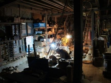 作業の様子