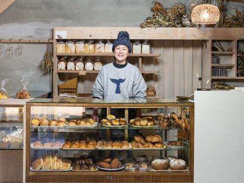 練粉屋（ネコヤ）店主の山口智子さん
