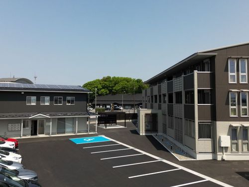 TOCHiTO居住棟と交流棟