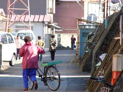 須賀利町のメインストリート