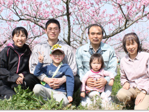 「籔本畑下農園」家族で力を合わせて支えています！