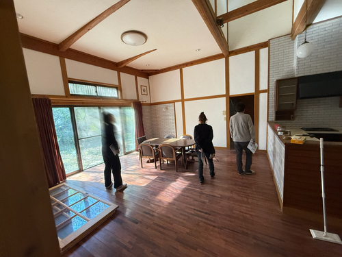 空き家バンク内覧の様子