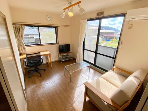 お貸しする部屋はアパート3DKの広さです