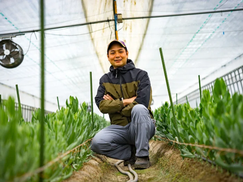 🧑‍🌾あぶくまカットフラワーグループ　廣野さん