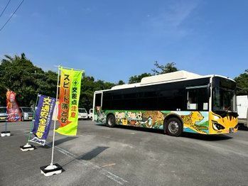 電気路線バスも活躍中