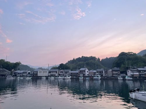 夕方の景色