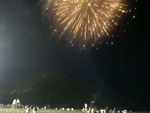 この近さで花火が見れちゃいます！