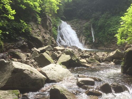 小川地区の景観②（鹿の子滝）