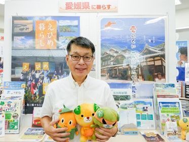 愛媛移住コンシェルジュの竹内さん（えひめ移住ネットより）