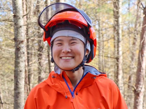 九戸村の先輩移住者　上野早紀さん