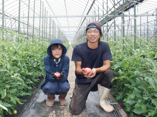 先輩就農者の藤原大輔さん（萩市むつみ地域）