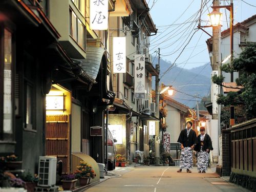 湯治に適した俵山温泉