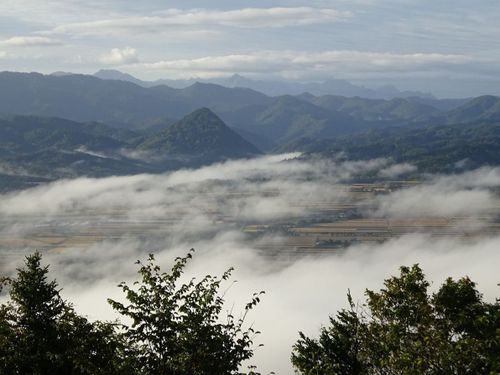 上金剛山からの雲海