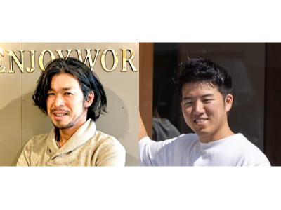 「株式会社エンジョイワークス（紀の川市） 」和田拓将さん・彼末茂樹さん