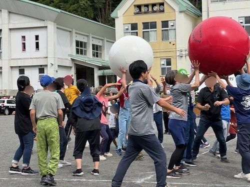 昨年の様子（井川地区体育祭）
