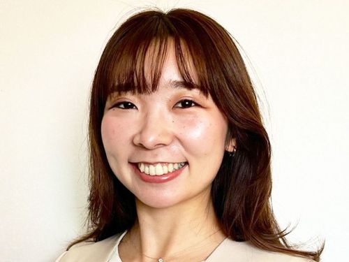 ブリューエン株式会社の田中さん。社会のジェンダーギャップ解消へ挑戦し続けている。