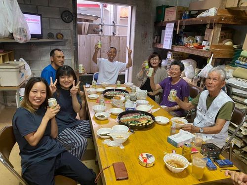 伊江島での暮らしを楽しむいちばんの秘訣は、「島の人たちや地域とつながること」