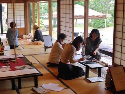 林邸でのワークショップの様子