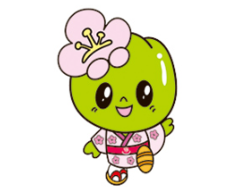 （参考）こうめちゃん（安中市マスコットキャラクター）