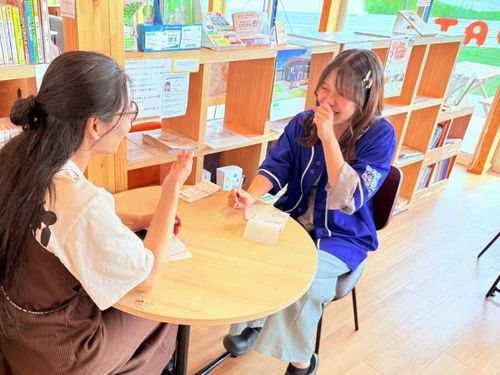 対面での相談の様子