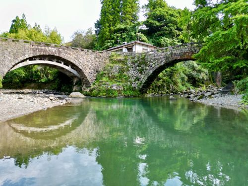 恋人の聖地にもなっている二俣橋